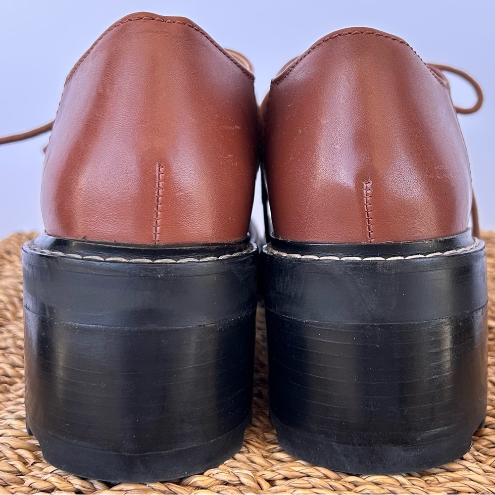 Madewell‎ Women’s The Hempstead Desert Boot Leather Lug Sole Size 9.5 - Picture 4 of 12